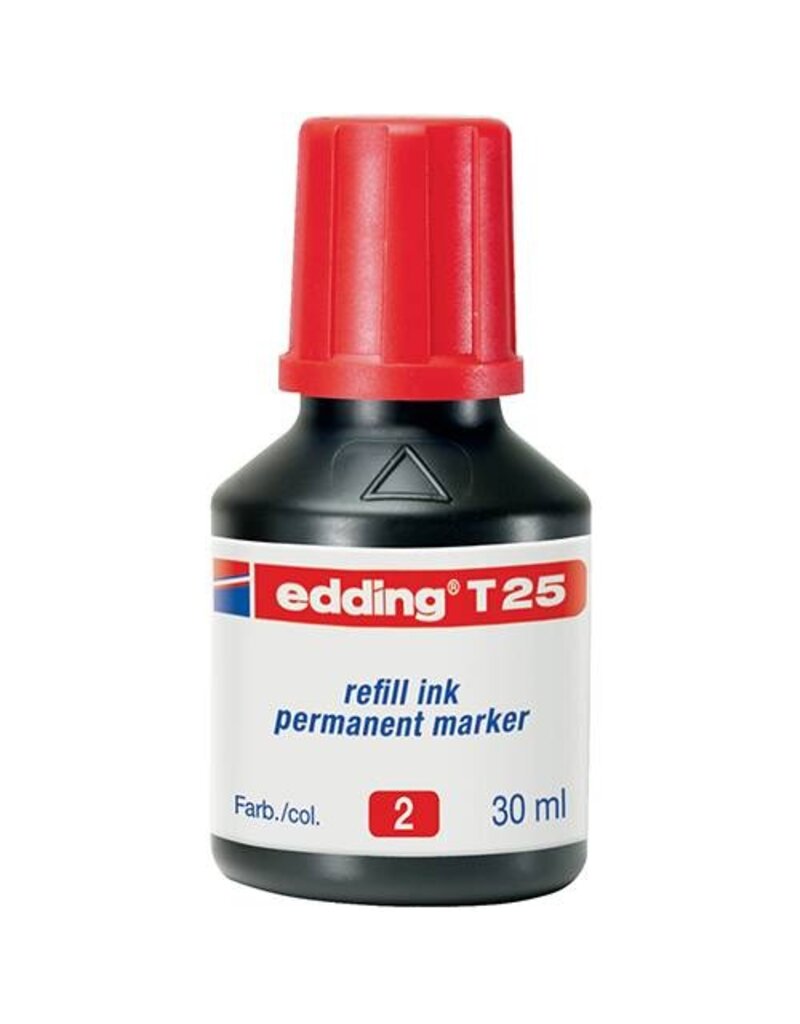 EDDING Nachfülltinte rot EDDING T25-002