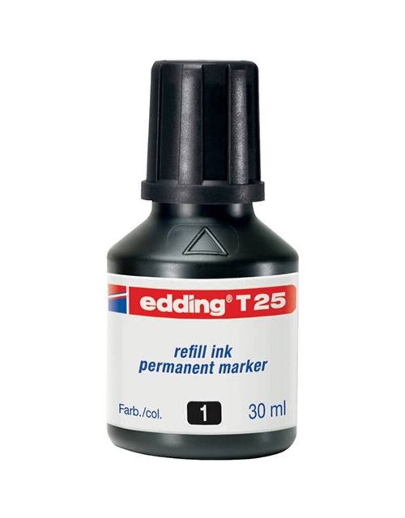 EDDING Nachfülltinte  schwarz EDDING T25-001