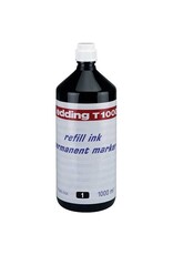 EDDING Nachfülltusche  schwarz EDDING T1000-001 1000ml