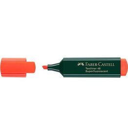 FABER CASTELL Textmarker  orange FABER CASTELL 154815 48-15