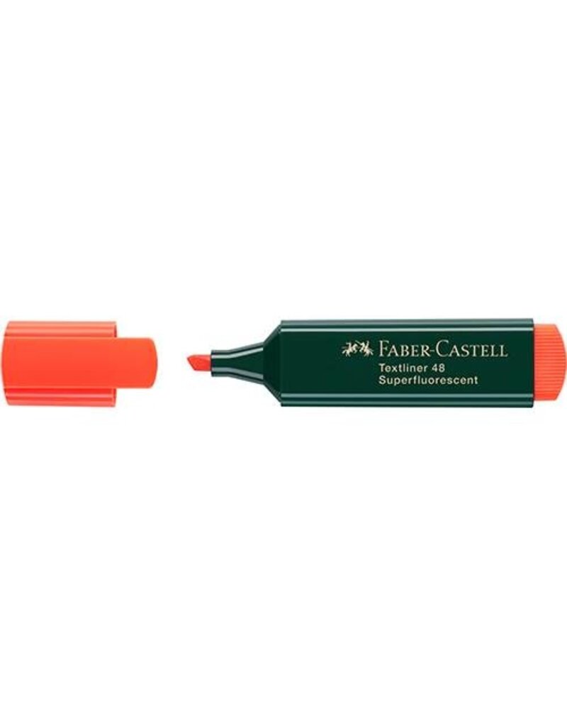 FABER CASTELL Textmarker  orange FABER CASTELL 154815 48-15