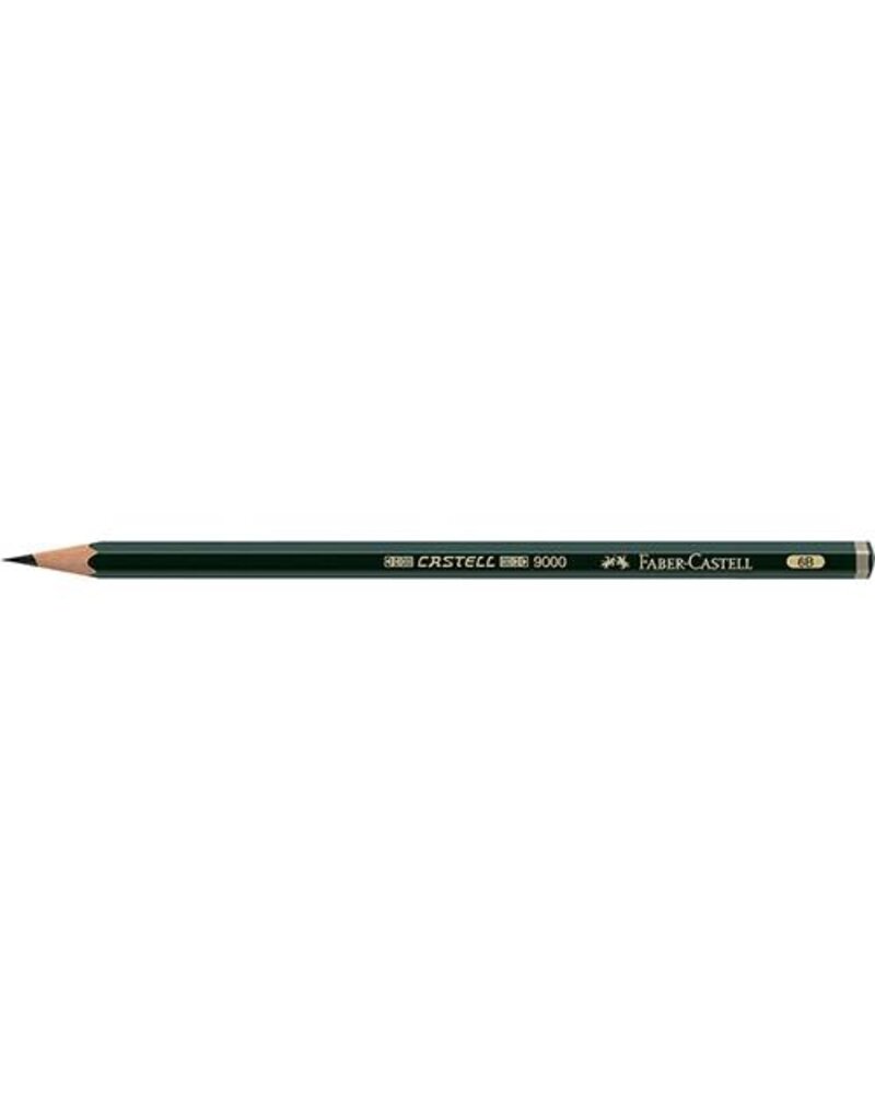 FABER CASTELL Graphitstift 9000 FABER CASTELL 119006   6b