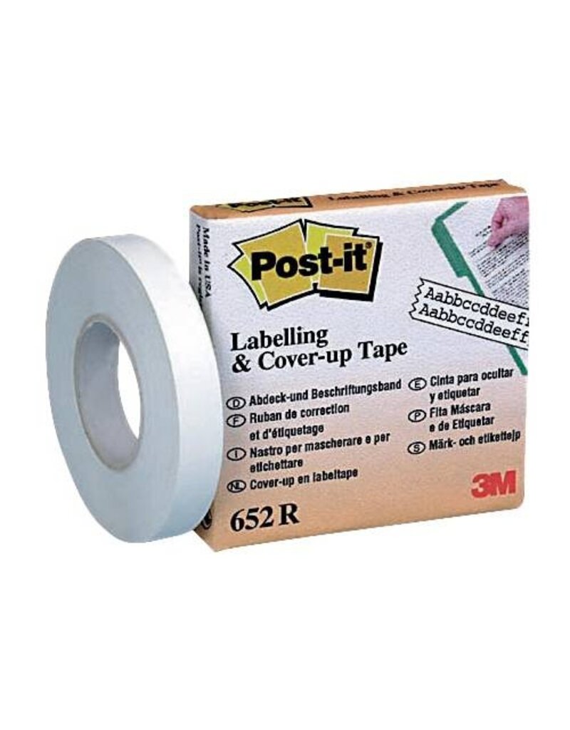 POST-IT Korrekturband Nachfüller weiß POST-IT 652R 8mm x17,7m