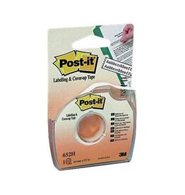 POST-IT Korrekturband +Abroller weiß POST-IT 652H 8mm x17,7m