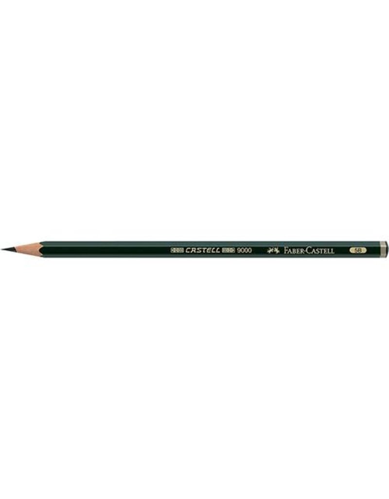 FABER CASTELL Graphitstift 9000 FABER CASTELL 119005   5b