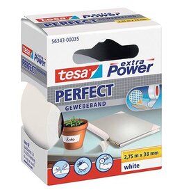 TESA Gewebeband Perfect weiß TESA 56343-00035-03 38mmx2,75m