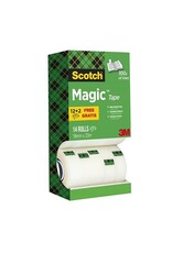 SCOTCH Klebeband 14RL unsicht transparent SCOTCH 8-1933R14TPR 19mm x33m