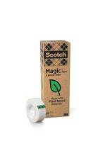 SCOTCH Klebeband 9RL Greener Choice transparent SCOTCH 9009 / 900-1933-9 19mm x 33m