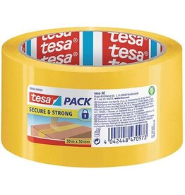 TESA Versiegelklebeband 50mm x50m gelb TESA 58643-00000-00