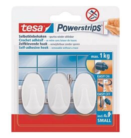 TESA Powerstrips 3Haken ov. weiß TESA 57533-00016-02 small 1kg