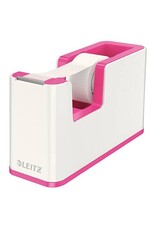 LEITZ Tischabroller WOW +1RL weiß/pink LEITZ 5364-10-23 19mm x33m Duo Colour
