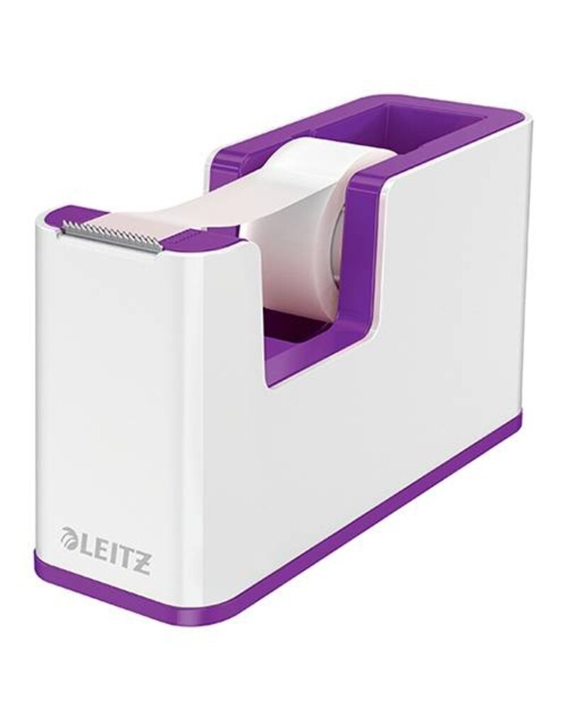 LEITZ Tischabroller WOW +1RL weiß/violett LEITZ 5364-10-62 19mm x33m Duo Colour