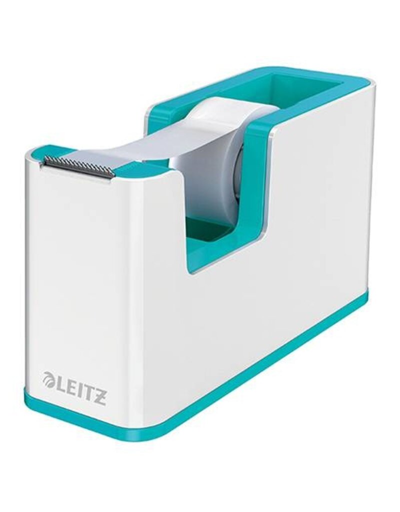 LEITZ Tischabroller WOW +1RL weiß/eisblau LEITZ 5364-10-51 19mm x33m Duo Colour