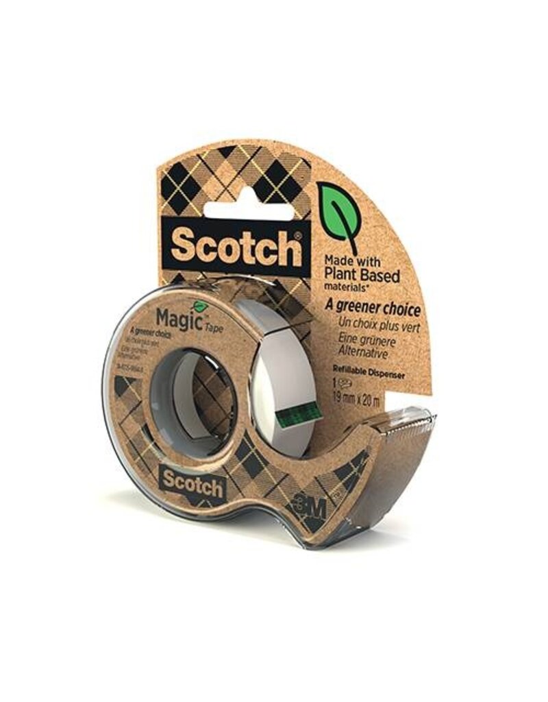 SCOTCH Handabroller +1RL Greener choise transp. SCOTCH 9-1920H 19mm x20m