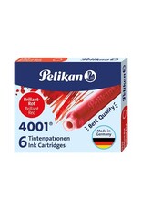 Pelikan Tintenpatrone 6ST bri'rot PELIKAN 301192 4001