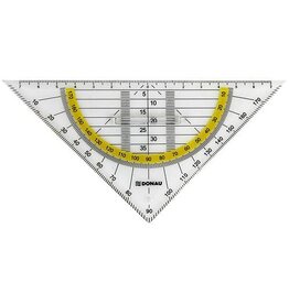 DONAU Geometriedreieck  16 cm DONAU 4210002-00   M.Griff