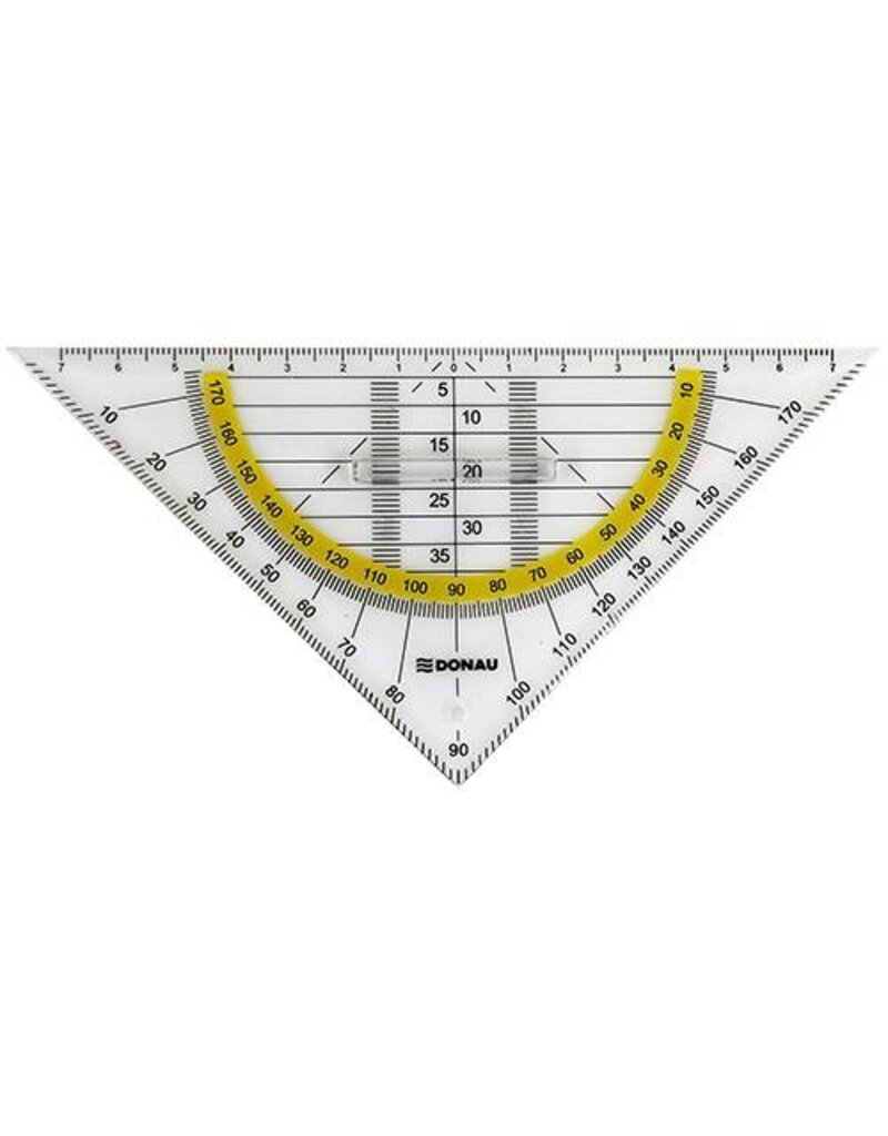 DONAU Geometriedreieck  16 cm DONAU 4210002-00   M.Griff