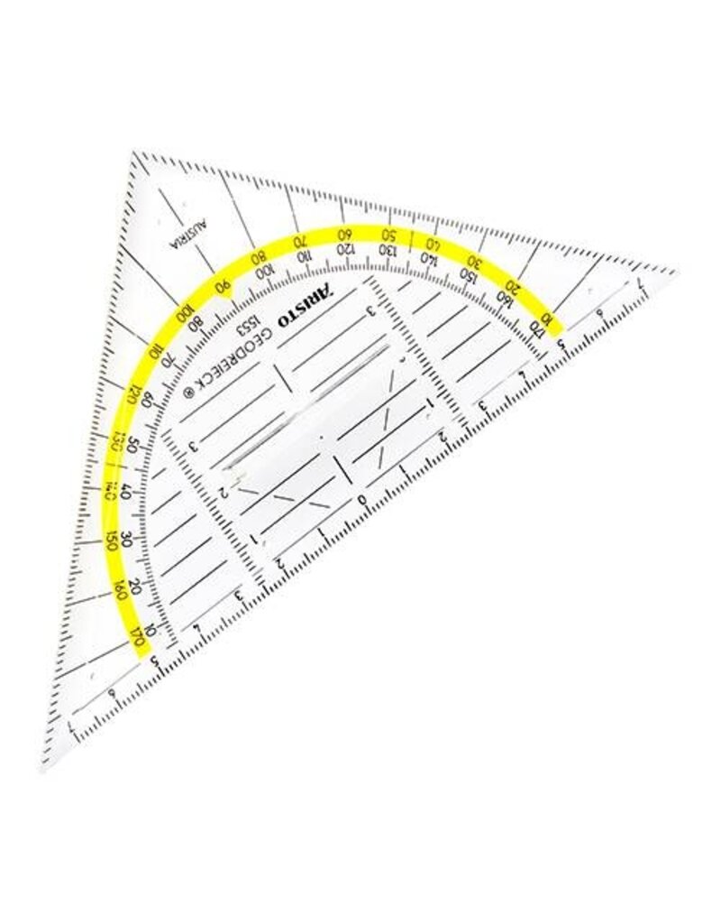 ARISTO Geo-Dreieck  16 cm ARISTO AR1553   11 M.Griff