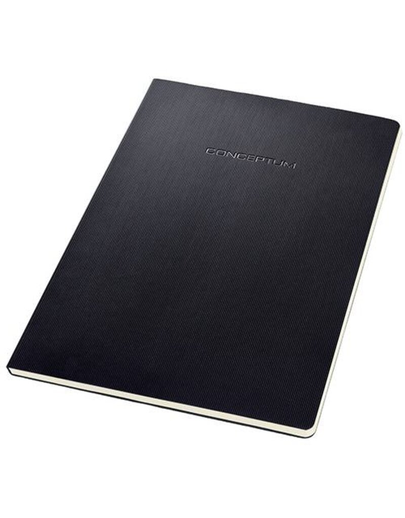 SIGEL Notizblock ca.A4 kariert schwarz SIGEL CO800 Conceptum Hardcover