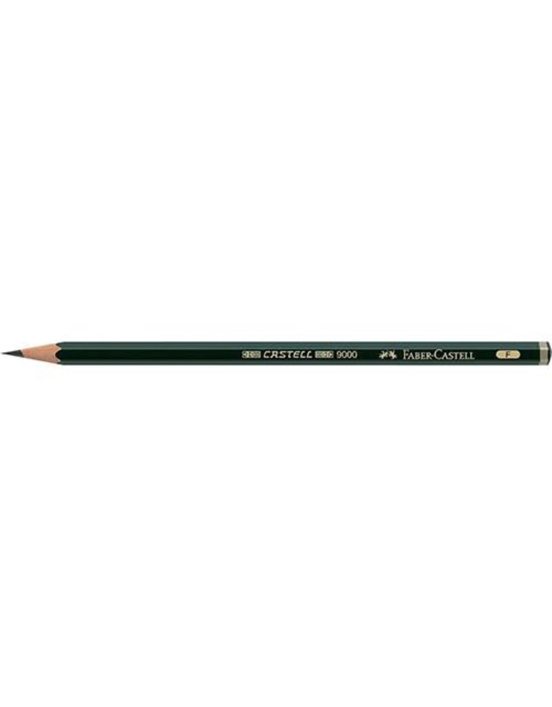 FABER CASTELL Graphitstift 9000 FABER CASTELL 119010   F