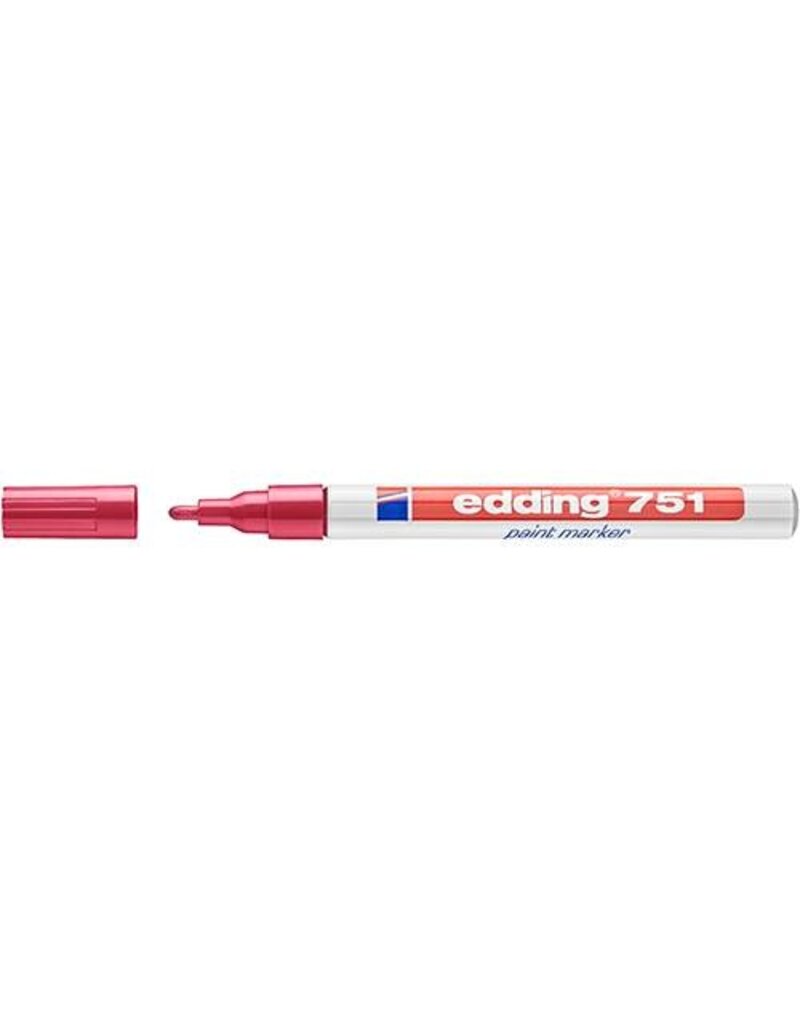 EDDING Lackmarker  rot EDDING 751-002   1-2mm