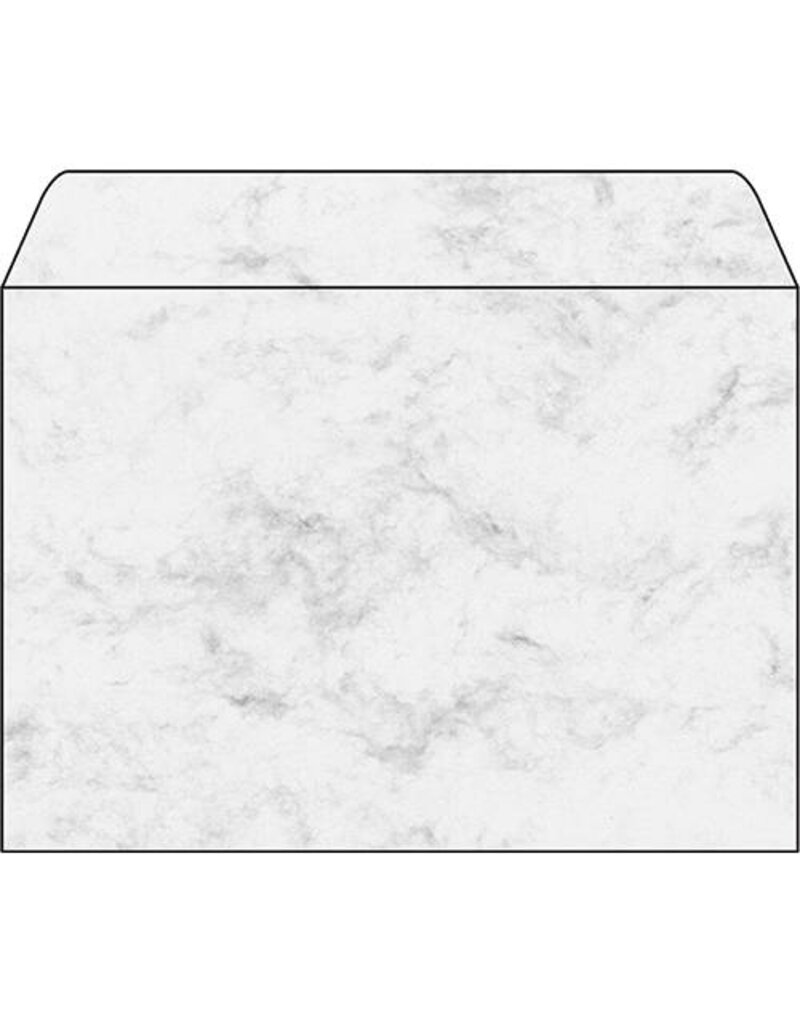 SIGEL Design Kuvert C5 25ST grau SIGEL DU202 Marmor 90g