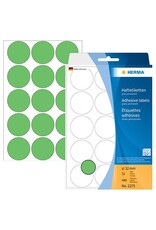 HERMA Haftetiketten D32mm grün HERMA 2275 Farbpunkte