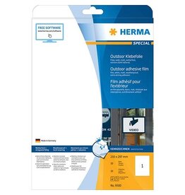 HERMA Folienetiketten 210x297 weiß HERMA 9500 Outdoor