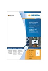 HERMA Folienetiketten 210x297 weiß HERMA 9501 Outdoor