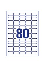 AVERY ZWECKFORM Universaletiketten 35,6x16,9 weiß AVERY ZWECKFORM L4732REV-100 ablösbar