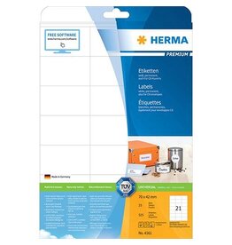 HERMA Universaletiketten 70x42 weiß HERMA 4361