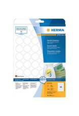 HERMA Universaletiketten D30mm weiß HERMA 4387 ablösbar