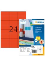 HERMA Universaletiketten 70x37 rot HERMA 4407 100 Blatt