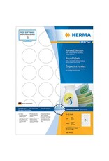 HERMA Universaletiketten D40mm weiß HERMA 4476 ablösbar