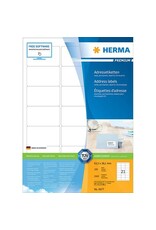 HERMA Universaletiketten 63,5x38,1 weiß HERMA 4677