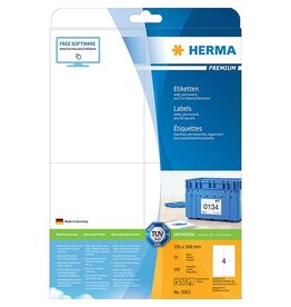 HERMA Universaletiketten 105x148 weiß HERMA 5063