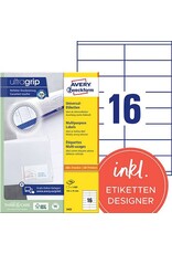 AVERY ZWECKFORM Universaletiketten 105x35 weiß AVERY ZWECKFORM 3423