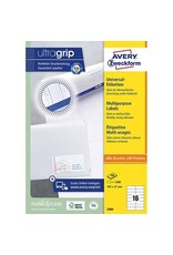 AVERY ZWECKFORM Universaletiketten 105x37 weiß AVERY ZWECKFORM 3484