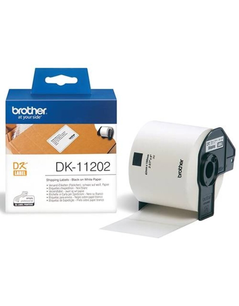 Brother Thermoetikette 62x100mm 300ST BROTHER DK11202