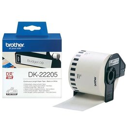 Brother Thermoetikette 62mmx30,5m weiß BROTHER DK22205 Papierqual