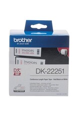 Brother Thermoetikette 62mmx15,24m weiß BROTHER DK22251