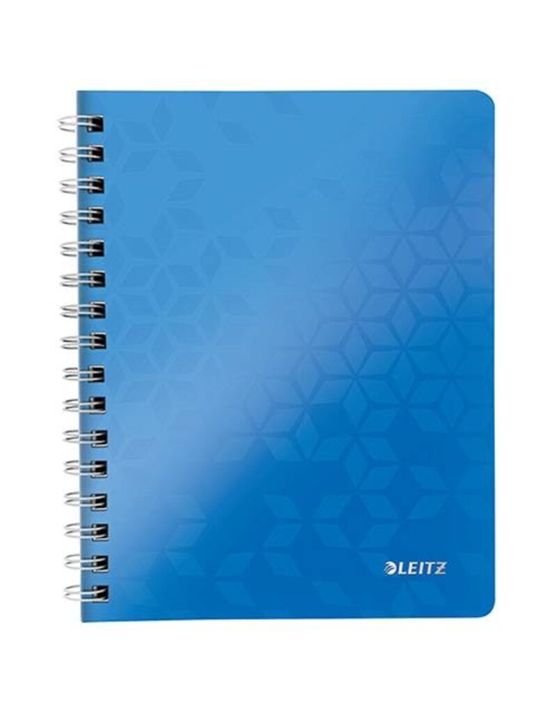 LEITZ Collegeblock WOW A4 kariert blau LEITZ 4638-00-36 80 Blatt