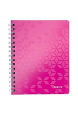 LEITZ Collegeblock WOW A4 kariert pink LEITZ 4638-00-23 80 Blatt