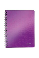 LEITZ Collegeblock WOW A4 kariert violett LEITZ 4638-00-62 80 Blatt