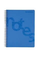 DONAU Collegeblock PP Cover A4 kariert blau DONAU 7525201-10 140BL 80g