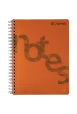 DONAU Collegeblock PP Cover A4 kariert orange DONAU 7525201-12 140BL 80g