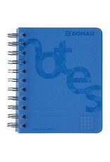 DONAU Collegeblock PP Cover A6 kariert blau DONAU 7527201-10 140BL 80g