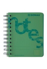 DONAU Collegeblock PP Cover A6 kariert grün DONAU 7527201-06 140BL 80g