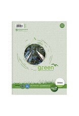 URSUS green Collegeblock A4 80BL liniert 9mm URSUS green 608571010 Recycling 60g