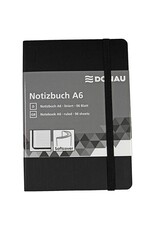 DONAU Notizbuch A6 liniert schwarz DONAU 1346101-01 Softcover